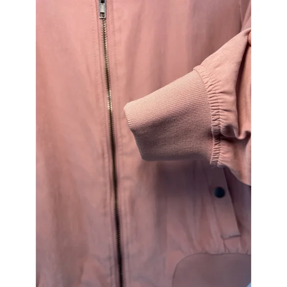 Iris Jacket Full Zip Pink Rose Girls Size Medium - Picture 6 of 13